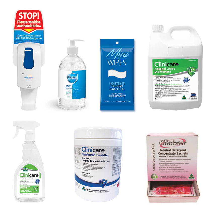 Disinfectants, Sanitisers & Wipes category